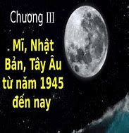 Mĩ Tây Âu Nhật Bản